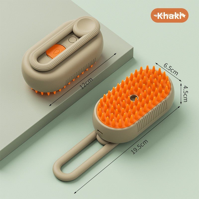 Electric Pet Grooming Spray Brush with Steam Function - Tech For Pets