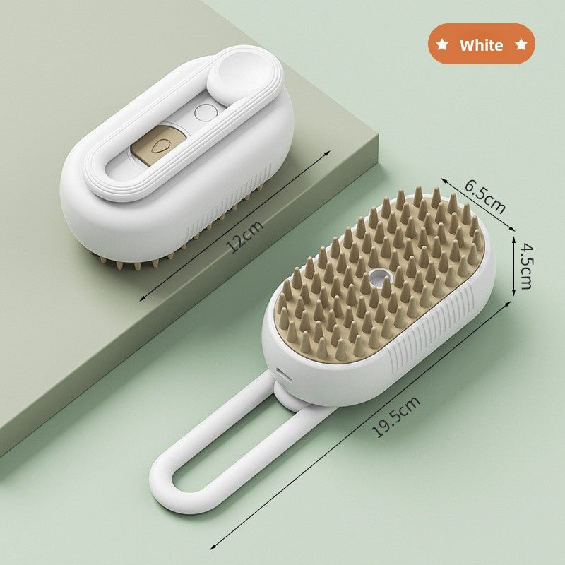 Electric Pet Grooming Spray Brush with Steam Function - Tech For Pets