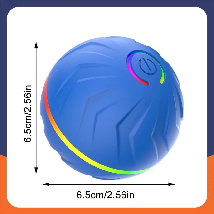 Interactive Smart Dogs Toys Balls - USB Automatic Moving Bouncing Ball for Puppy to Large dog - Electronic Pets Ball Birthday Gift - Tech For Pets