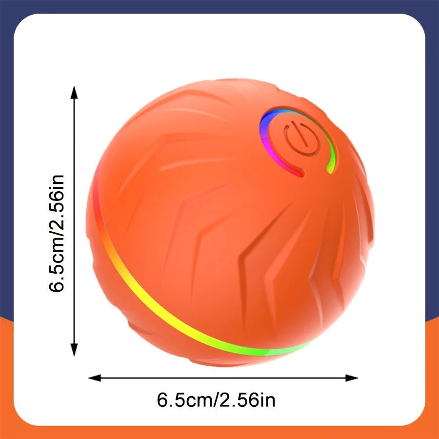 Interactive Smart Dogs Toys Balls - USB Automatic Moving Bouncing Ball for Puppy to Large dog - Electronic Pets Ball Birthday Gift - Tech For Pets