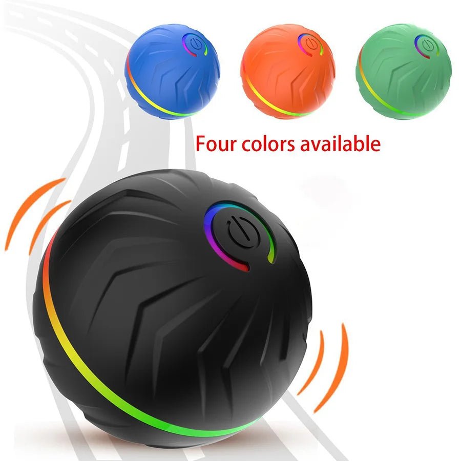 Interactive Smart Dogs Toys Balls - USB Automatic Moving Bouncing Ball for Puppy to Large dog - Electronic Pets Ball Birthday Gift - Tech For Pets