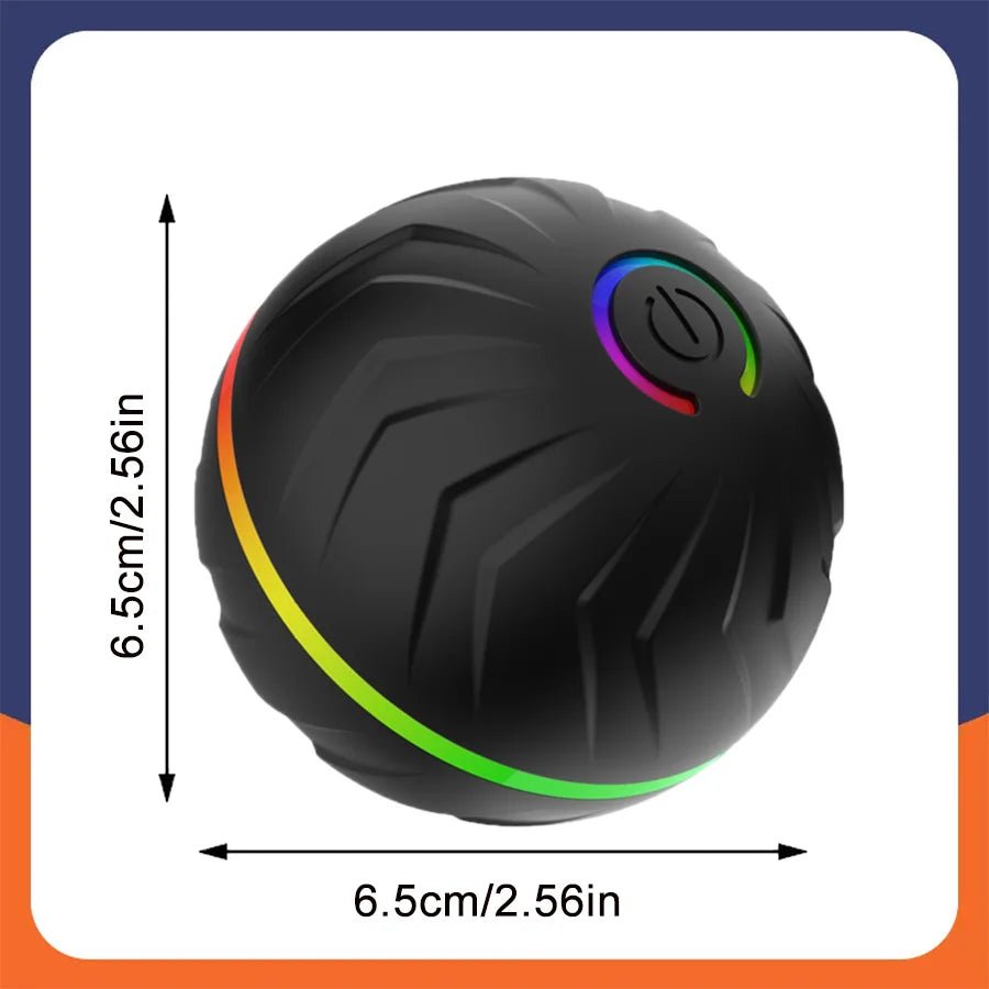 Interactive Smart Dogs Toys Balls - USB Automatic Moving Bouncing Ball for Puppy to Large dog - Electronic Pets Ball Birthday Gift - Tech For Pets
