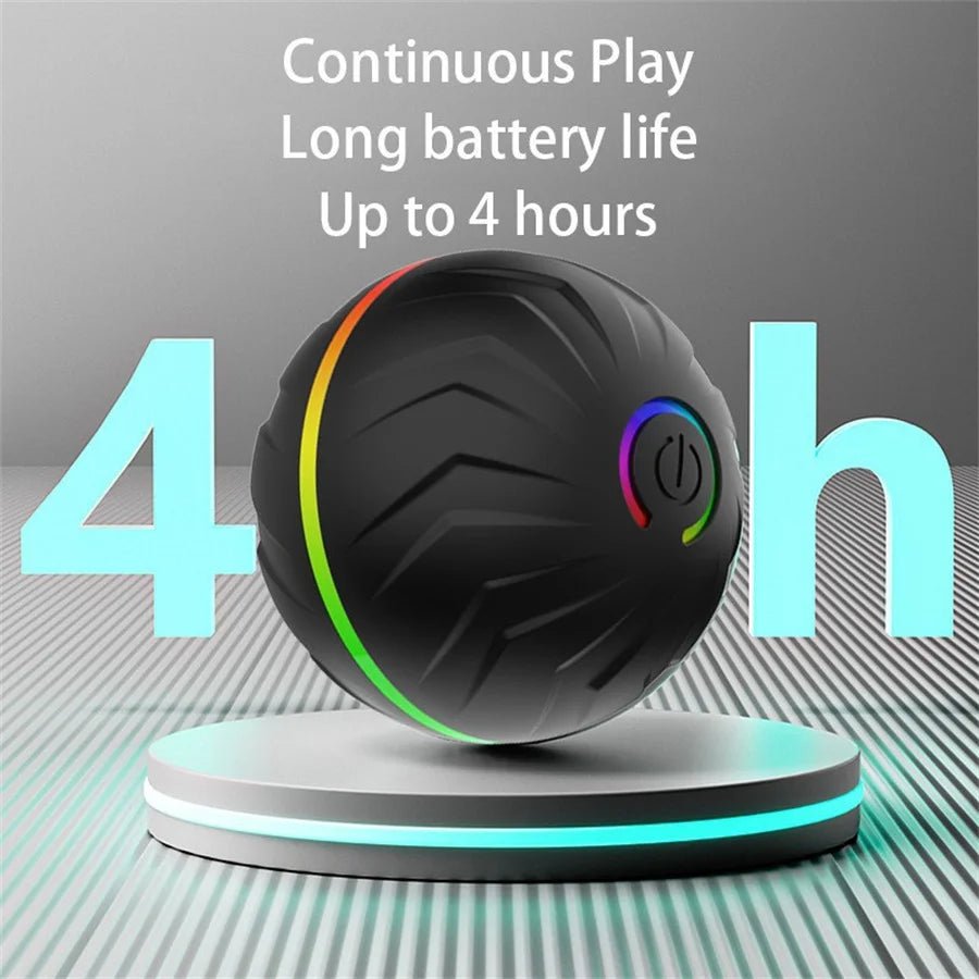 Interactive Smart Dogs Toys Balls - USB Automatic Moving Bouncing Ball for Puppy to Large dog - Electronic Pets Ball Birthday Gift - Tech For Pets