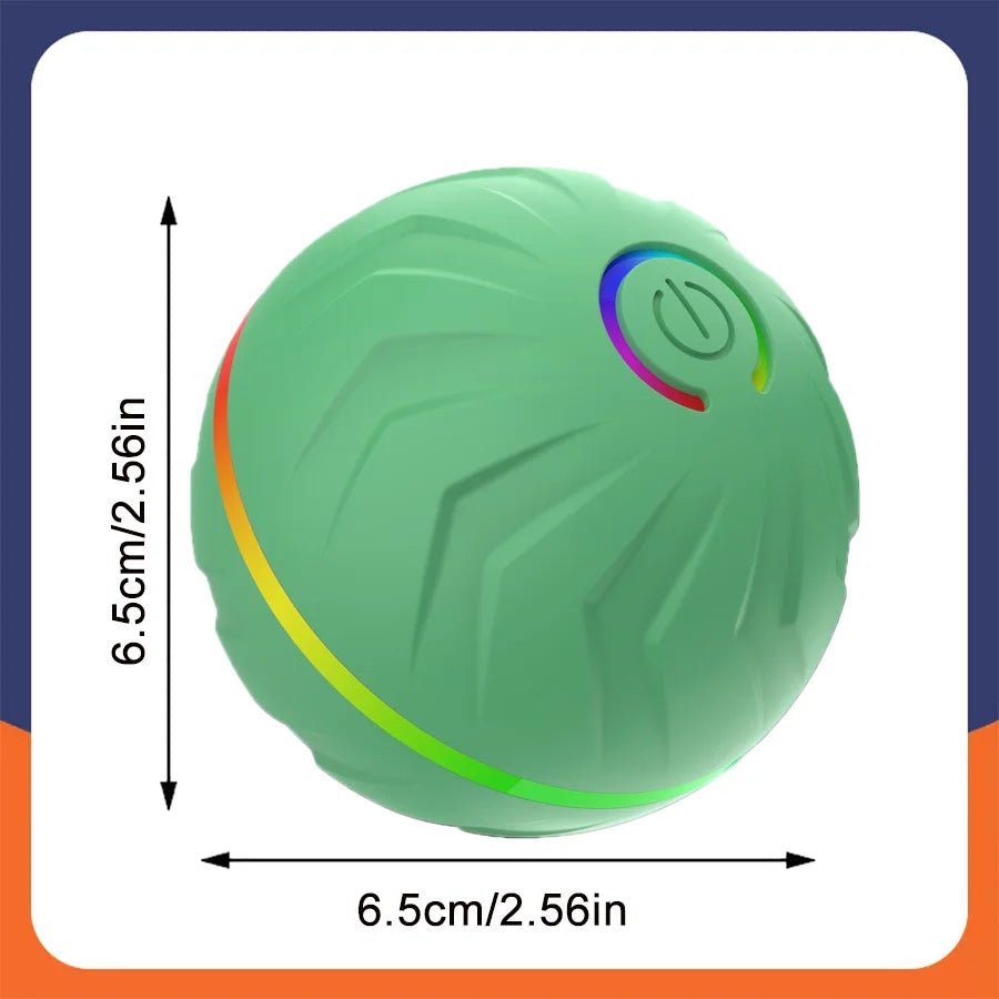 Interactive Smart Dogs Toys Balls - USB Automatic Moving Bouncing Ball for Puppy to Large dog - Electronic Pets Ball Birthday Gift - Tech For Pets