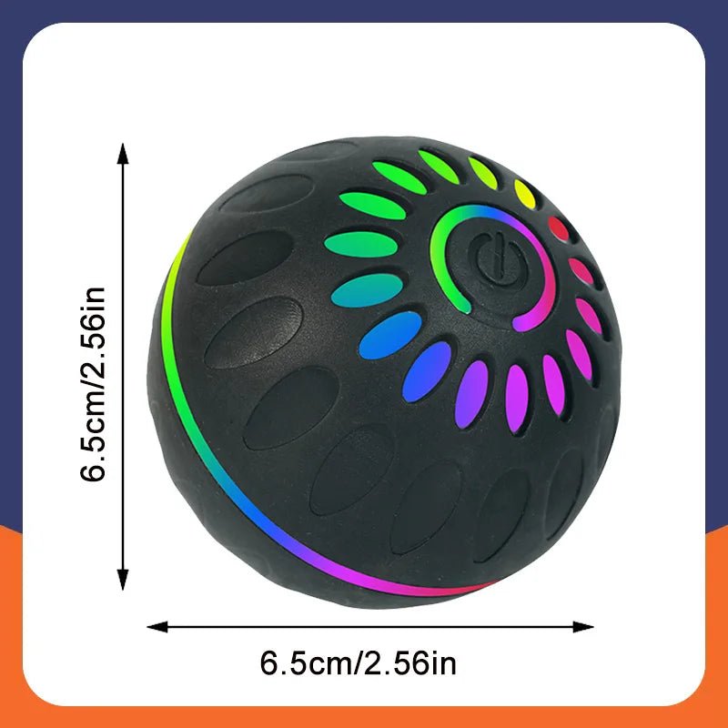 Interactive Smart Dogs Toys Balls - USB Automatic Moving Bouncing Ball for Puppy to Large dog - Electronic Pets Ball Birthday Gift - Tech For Pets