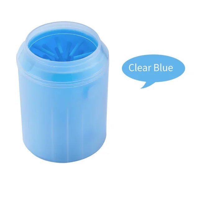 Pet Paw Cleaner Soft Silicone Foot Cleaning Brush Portable Pet Dogs Towel Foot Washer Cleaning Bucket Clean Brush Supplies - Tech For Pets