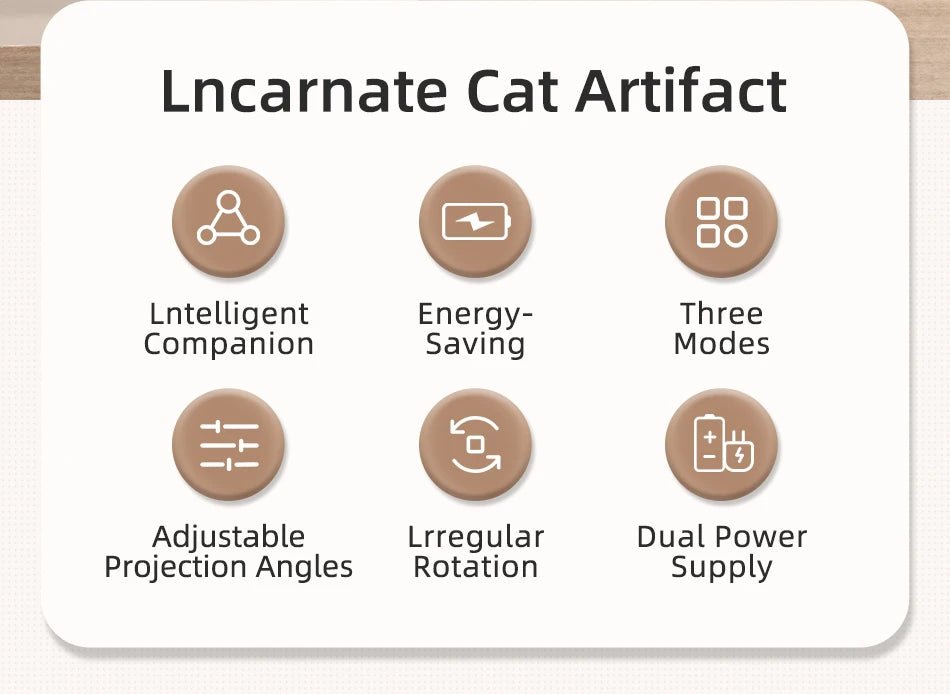 ROJECO Automatic Cat Toys Interactive Smart Teasing Pet LED Laser Indoor Cat Toy Accessories Handheld Electronic Cat Toy For Dog - Tech For Pets