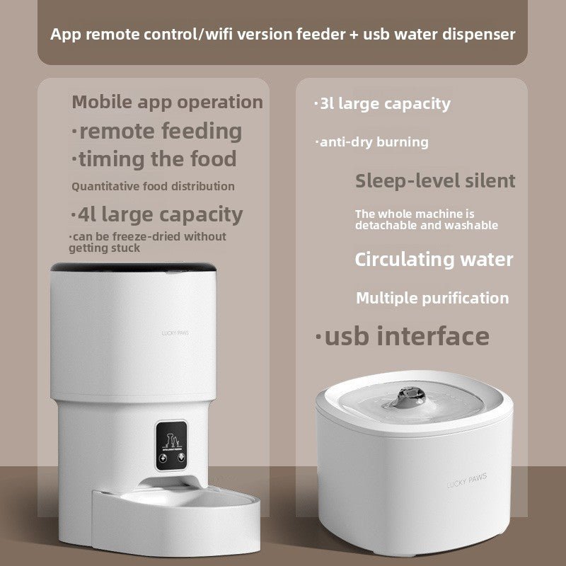 Smart Automatic Cat Feeder with Wi - Fi App Control & Portion Scheduling - Tech For Pets