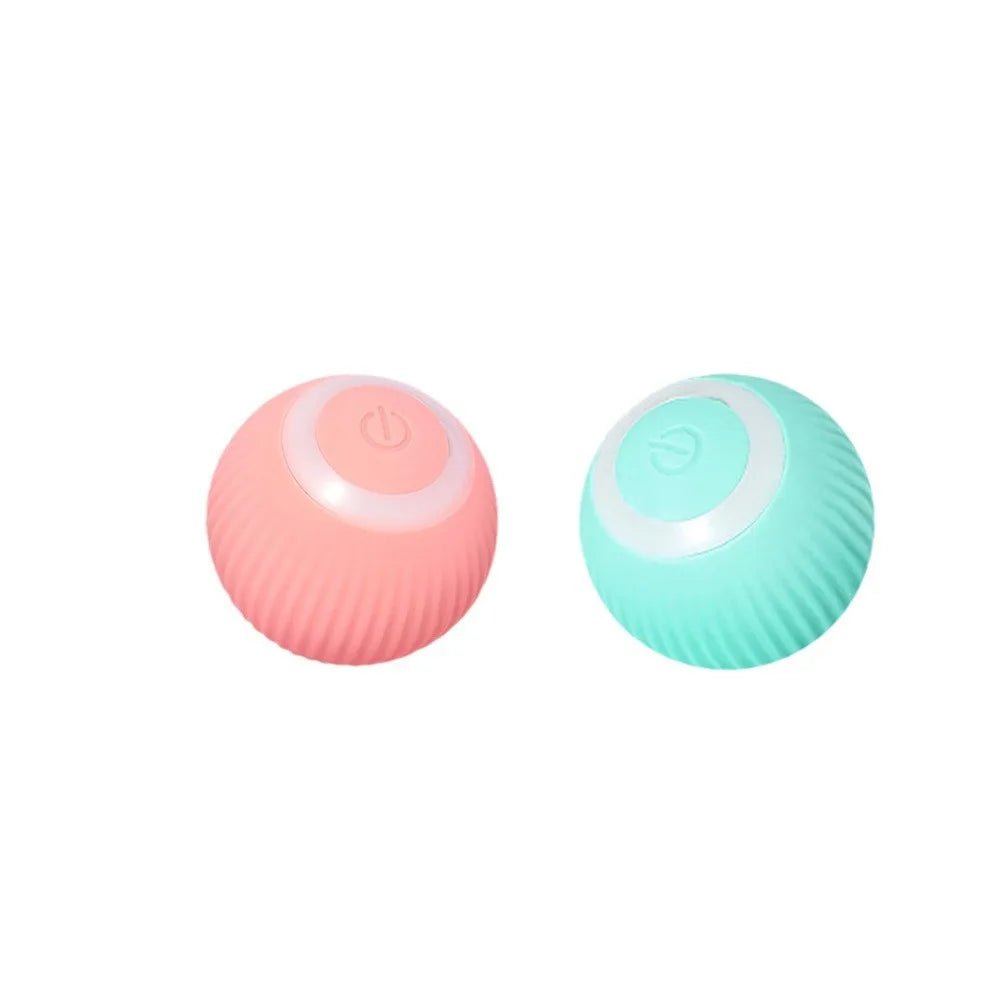 Smart Cat Toys Automatic Rolling Ball Electric Cat Toys Interactive for Cats Training Self - moving Kitten Toys for Indoor Playing - Tech For Pets